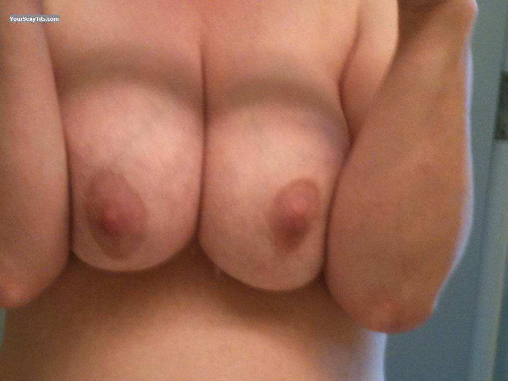 Tit Flash: Wife's Very Big Tits - Jen from United States
